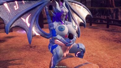 Breeder of the nephelym blue big tits Jabberwock girl All sex scenes ep.2