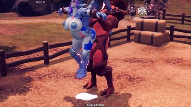 Breeder of the nephelym blue big tits Jabberwock girl All sex scenes ep.2
