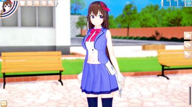 [Hentai Game Koikatsu! ]Have sex with Big tits Vtuber Tokino Sora.3DCG Erotic Anime Video.