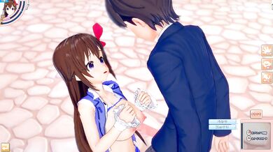 [Hentai Game Koikatsu! ]Have sex with Big tits Vtuber Tokino Sora.3DCG Erotic Anime Video.