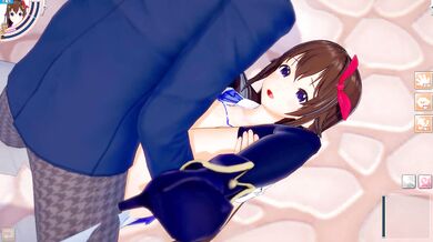 [Hentai Game Koikatsu! ]Have sex with Big tits Vtuber Tokino Sora.3DCG Erotic Anime Video.