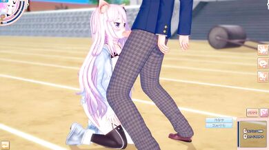 [Hentai Game Koikatsu! ]Have sex with Big tits Vtuber nyatasha nyanners.3DCG Erotic Anime Video.