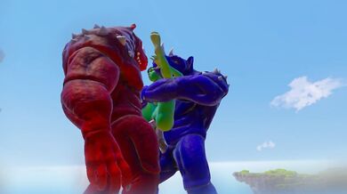 Furry Monsters and Alien Double Anal Squirting Orgasm