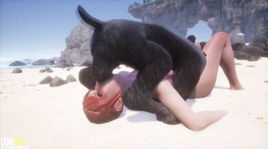 Demons Gangbang Cutie On The Beach | Gangbang Monster | 3D Porn Wild Life