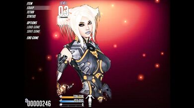 Malise and the Machine [Porn game] Ep.2 Android fighter get naked from the fight