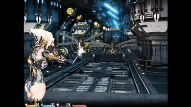 Malise and the Machine [Porn game] Ep.2 Android fighter get naked from the fight