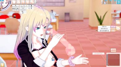 【エロゲーコイカツ！】爆乳セクシー「聖花オリキャラ)」のおっぱい揉みまくりH！(巨乳アニメ3DCG動画)[Hentai Game Koikatsu! ](Anime 3DCG video)