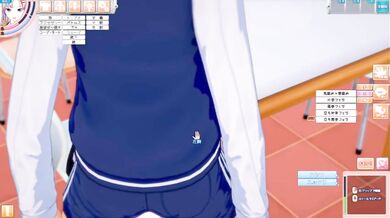 【エロゲーコイカツ！】爆乳セクシー「聖花オリキャラ)」のおっぱい揉みまくりH！(巨乳アニメ3DCG動画)[Hentai Game Koikatsu! ](Anime 3DCG video)