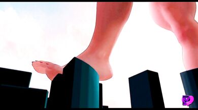 Stompy Stompy (giantess animation test)