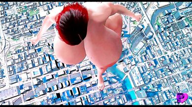 Stompy Stompy (giantess animation test)