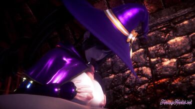 Genshin Impact Hentai - Mona Boobjob and Fucked