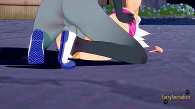Sonic Animal Crossing Hentai - Raymon Gets Cum In Rouge's Mouth Then Rides His Dick