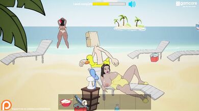 Fuckerman:Cuckold Husband And A Lot Of Sperm On A Nude Beach-Ep13