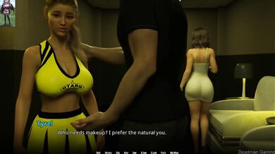 WVM 75 Belle & 3 Nude Cheerleaders Edit