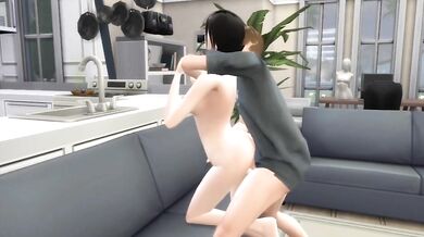 Mikasa fuck with Eren after aot end