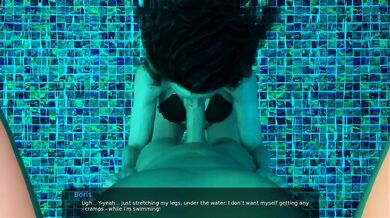 44 - Milfy City - v0.6e - Part 44 - hold her breath and blowjob my cock under water (dubbing)