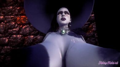 Resident Evil Hentai - POV Lady Dimitresku boobjob and fucked