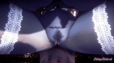 Resident Evil Hentai - POV Lady Dimitresku boobjob and fucked