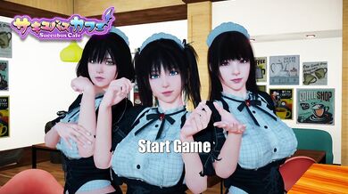 Cute Catgirl Takes Multiple Cumshots - Succubus Cafe - Intro Ep.1