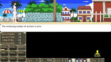 Let's Turn Pickup Beach to a Nudist Fucking Beach [Hentai Game] Ep.1 Perv on th beach