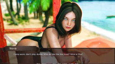 Love Season: Farmer's Dreams v0.6 - Getting eaten on the lifeguard's hut (5)