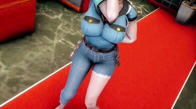 Honey Select 2:Passionate sex with Jill Vanlentin in a bar