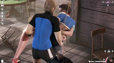 Honey Select 2:Passionate sex with Jill Vanlentin in a bar