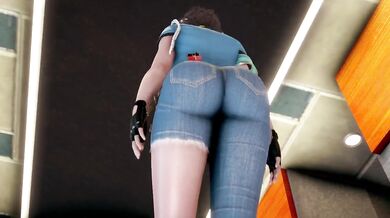 Honey Select 2:Passionate sex with Jill Vanlentin in a bar
