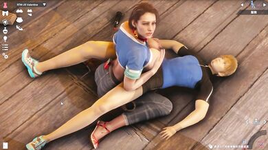 Honey Select 2:Passionate sex with Jill Vanlentin in a bar