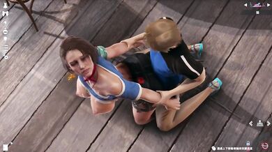 Honey Select 2:Passionate sex with Jill Vanlentin in a bar