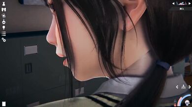 School uniforms　H　bac hug　honey select2　japanese