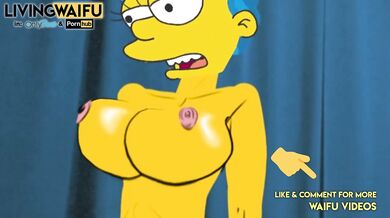 MARGE SIMPSON milf 2D Cartoon Real Waifu #5 riding Big ANIMATION Ass Booty cartoon Cosplay SIMPSONS