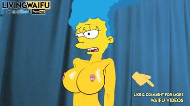 MARGE SIMPSON milf 2D Cartoon Real Waifu #5 riding Big ANIMATION Ass Booty cartoon Cosplay SIMPSONS