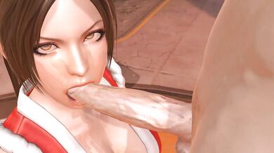 Mai Shiranui - blowjob - Dead or Alive - 4K