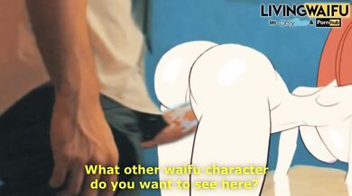 ATOM EVE - INVINSIBLE Samantha Eve Wilkins 2D Cartoon Real Hentai #2 Big Ass Booty Cosplay anime sex