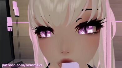 Cum for me! - Soft Femdom Joi Intense Moaning, Edging, POV Facesitting [VRchat erp, 3D Hentai]