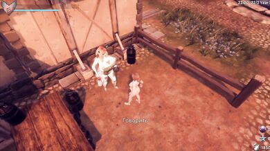 Cosplay girl don't mind if I touch her breasts [Gameplay]