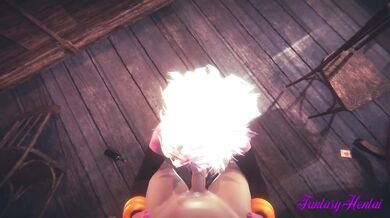 Dragon Ball - POV C21 Blowjob