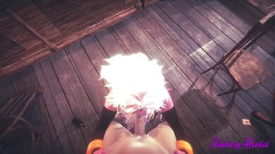 Dragon Ball - POV C21 Blowjob