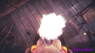 Dragon Ball - POV C21 Blowjob