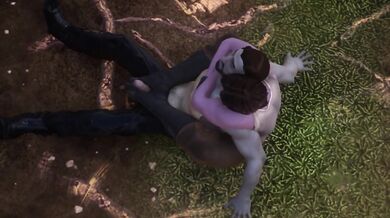 Zombie girl jerking off legs to her zombie boyfriend | cums on boots [3d hentai uncensored]