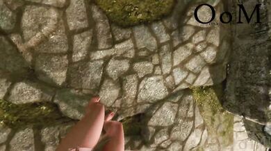 Oona's Follower helps with a little Rope Bondage and Pleasure - Full Video