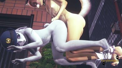 Zootropia Furry Hentai 3D - POV Judy Hoops Fucked with creampie