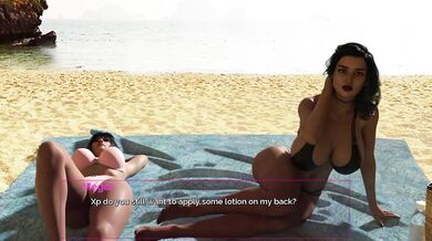 Shut Up And Dance - Beach day with two babes (18)