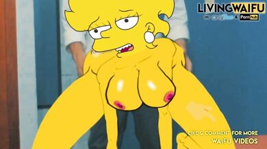 ADULT LISA SIMPSON PRESIDENT - 2D Cartoon Real hentai #2 DOGGYSTYLE Big ANIMATION Ass Booty Cosplay