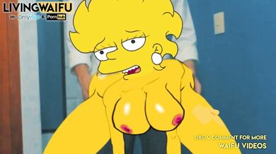 ADULT LISA SIMPSON PRESIDENT - 2D Cartoon Real hentai #2 DOGGYSTYLE Big ANIMATION Ass Booty Cosplay
