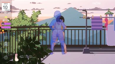 HentaiGame | The Summer | #8 good weather on Rooftop