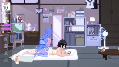 HentaiGame | The Summer | #8 good weather on Rooftop