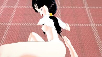 Videl from Dragonball gets fucked. Gohan cucked. 3D Hentai.