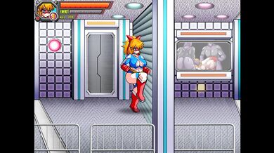 Umbreaker [Hentai sex game] Ep.1 Super hero girl naked street wrestling with vilains